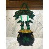 Unbranded St Patrick's Day Green Shamrocks Hanging Irish Leprechaun Sign