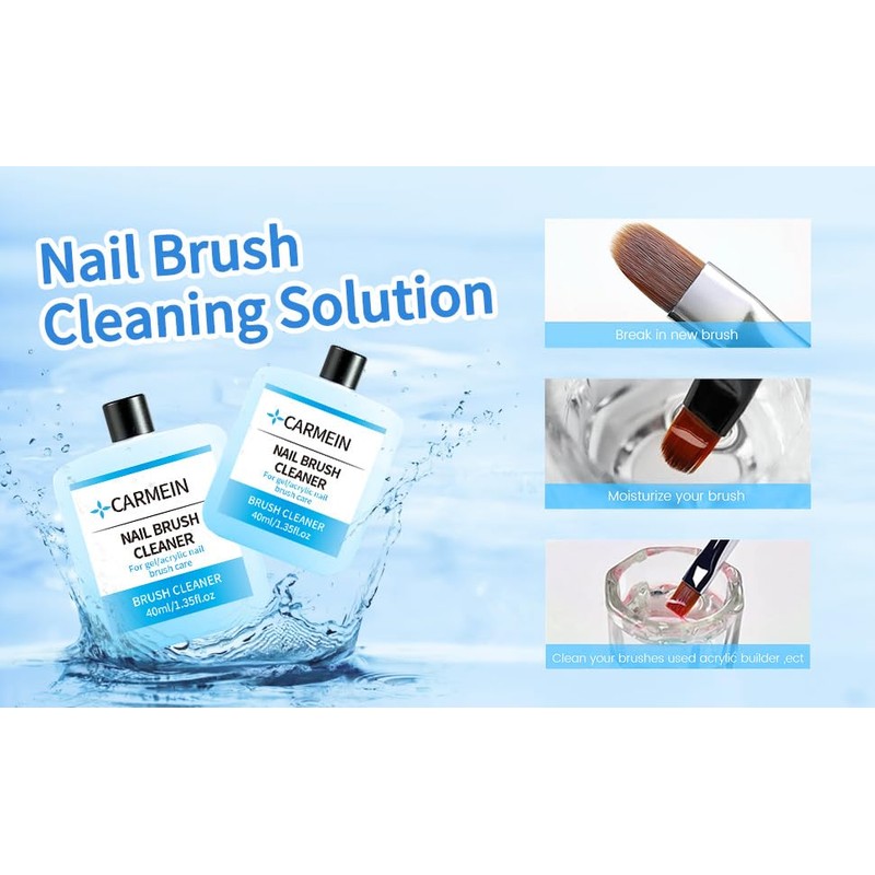 Nail Brush Cleaner - Special for Gel/Nail Art Brushes Cleaning