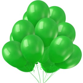 KBZVNAF Green Balloons Latex Party Balloons - 50 Pack 12 inch Helium Matte Light Green Balloons for Birthday Wedding Baby Shower Summer Jungle Theme Party Decorations