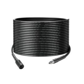 YUET 10M Pressure Washer Replacement Extension Hose for Bosch AQT Aquatak Series, Click Type Plug, Quick Couplings, SDS Connectors, High Pressure Hose Accessories, Water Cleaning Pipe