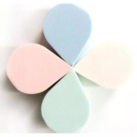 메이크업 4P 물방울 스펀지 뷰티소품 퍼프 화장스펀지 퍼프 메이크업스펀지 Makeup 4P Water Drop Sponge Beauty Puff Makeup Sponge Puff