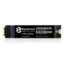 ByteFest SSD 256GB for MAC, Internal Hard Drive, 3D NAND Compatible with Apple MacBook Air 2010-2011 A1369 (EMC 2392/2469) A1370 (EMC 2393/2471) (MacOS Pre-installed)