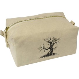 'Gothic Tree' Canvas Wash Bag/Makeup Case (CS00038796)
