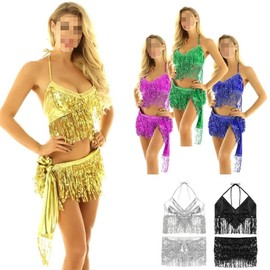 3 Yard 16 cm Sequins Fringe Tassel Fringe Ribbon Cut Fringe Decorative Ribbon Decorative Ribbon Decorative Ribbon Dance Fringe Sewing Accessories for DIY Crafts Apparel Clothing, Costumes, Sewing,