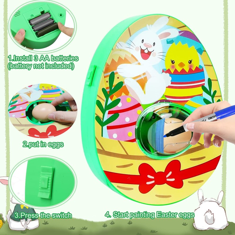 Easter Egg Machine, Easter Egg Decoration Set, Easter Egg Painting