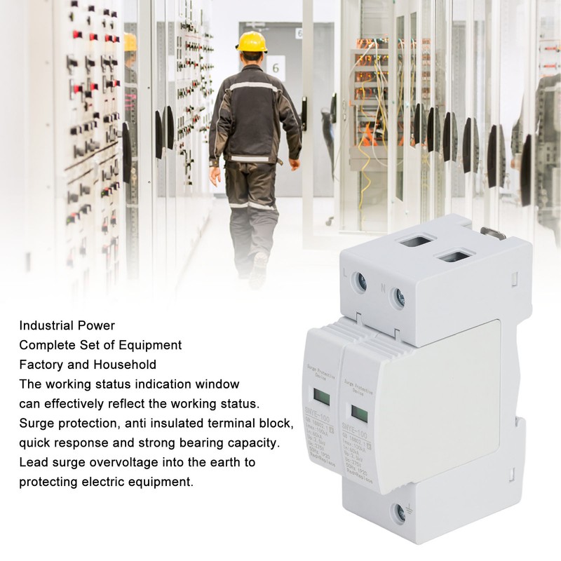 Surge Protective Device 100KA Voltage Protection Arrester Protector for Distribution