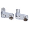 G1/2 G3/4 Shower Mixer Faucet Swing Arm Adapter Chrome Plated