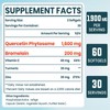 Liposomal Quercetin Phytosome, Quercetin with Bromelain, Zinc & Vitamin C,