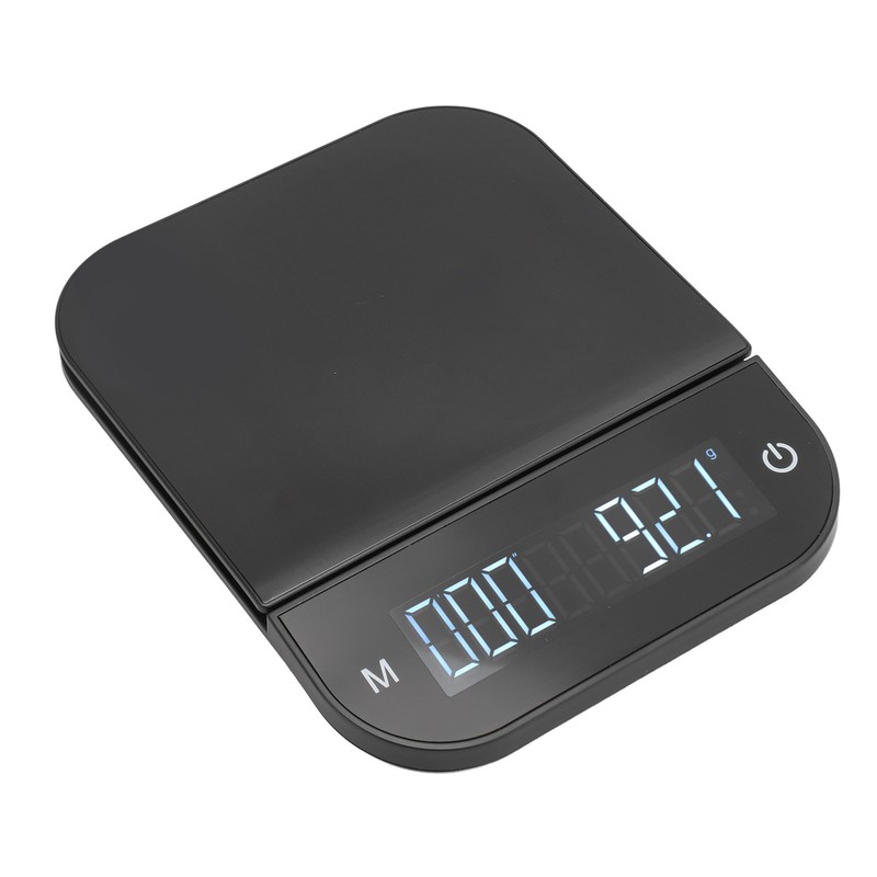 Kitchen Scale 0.1g to 6.6lb LED Display Touch Control Tare