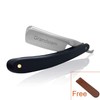 Grandslam Pro Natural Wooden Handle 420 Steel Straight Razor, 2