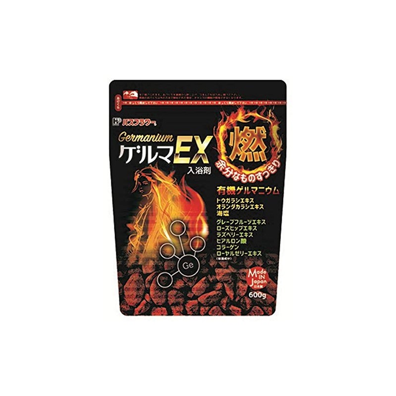 Bath Flower Germanium EX 600 g x 6 Piece Set,