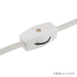 Ohm (OHM) HS-H03RSW-W 09-1840 Electric Rotary Switch for Parallel Lines White
