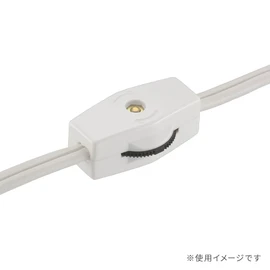 Ohm (OHM) HS-H03RSW-W 09-1840 Electric Rotary Switch for Parallel Lines White