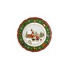 Hutschenreuther Happy Wintertime H. Wintertime Green Flat Plate 22 cm