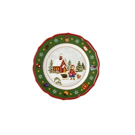 Hutschenreuther Happy Wintertime H. Wintertime Green Flat Plate 22 cm