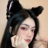 [MMOWQEA] 猫耳 カチューシャ コスプレ かわいい リボン 鈴付き ふわふわ ハロウィン 仮装小物