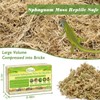 Halatool 1.1LB Sphagnum Moss for Reptiles(Turtles, Geckos, Snakes, Frogs, Hamsters),