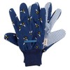 Cotton Grip Triple Pack Bees Gardening Gloves - M8