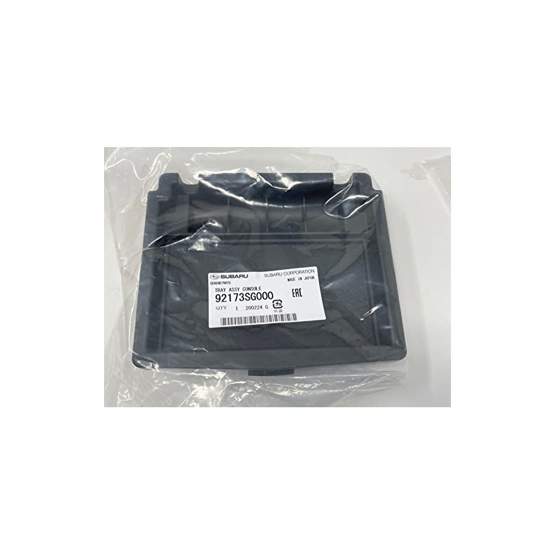 Subaru Center Console Tray 2014-2024 Forester 92173SG000 Black Coin OEM
