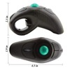 EIGIIS 2.4G Ergonomic Trackball Handheld Finger USB Mouse Wireless Optical