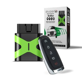 BestKeys Simple Car Key Set,5-BTN Smart Keyless Entry Car Key Fob for Ford Fit for 2013-2018 Escape Edge 2013-2016 Taurus Flex M3N5WY8609 315 mhz (DIY Kit with Sharp Blade)