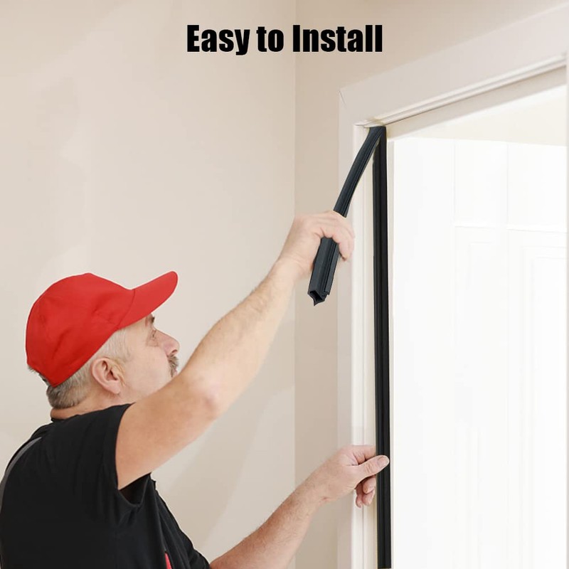 EUBSWA Door Seal Door Seal Black 15 m Door Weather