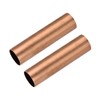sourcing map Copper Round Tube, 27mm OD 1mm Wall Thickness