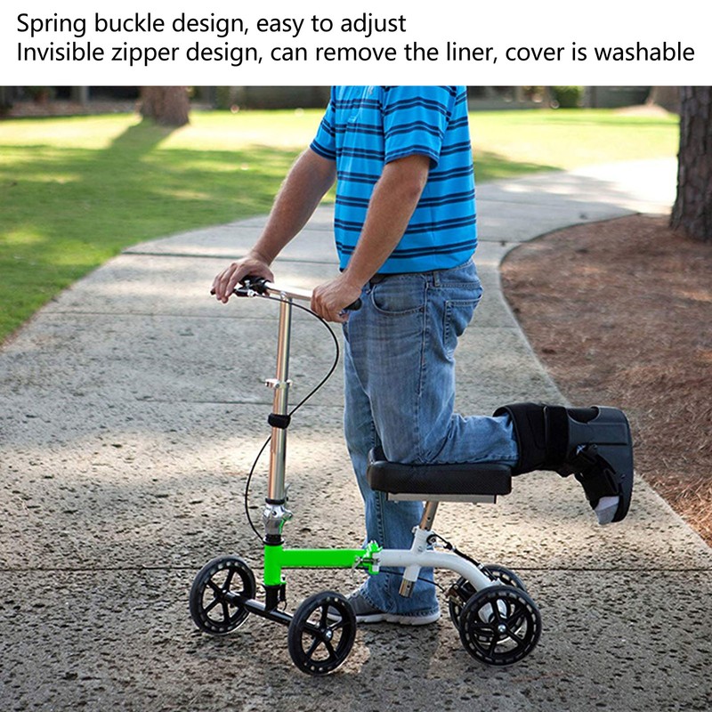 Knee Scooter Cushion Cover Comfortable Removable Non Slip Knee Scooter