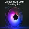 DS Axis LED Addressable RGB 120MM Case Fan with Controller