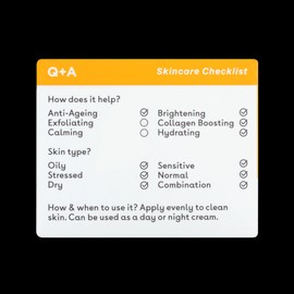 Q+A Vitamin C Radiance Face Cream 50ml