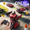 Transform 1:12 Scale RC Car Robot 2-in-1 Transforming Car Toys