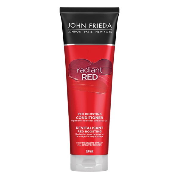 John Frieda Radiant Red Red Boosting Conditioner for Replenished Natural Red Tones (250 mL)