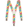 Childrens 1-5 Years Elasticated Clip on Braces / Suspenders with