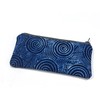 Batik Fabric Padded Glasses Case or Cosmetic Zipper Pouch with