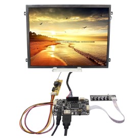 VSDISPLAY visualización LCD IPS VS104T-003A de 10.4 pulgadas 1024X768 HD 500nit con placa controladora LCD de audio HD-MI