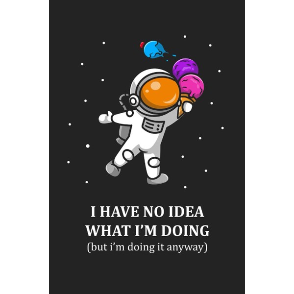 Cute fun astronaut holding icecream running into space, animations illustrations,