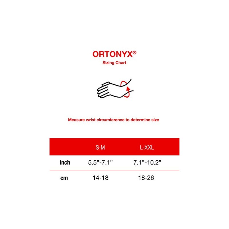 ORTONYX Wrist Support Brace with Splint for Carpal Tunnel Arthritis