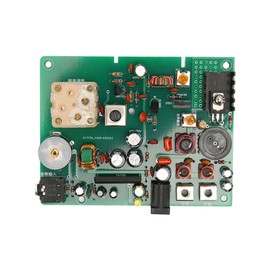 AM Transmitter Kit, Radio Midwave Transmitter, Adjustable 530-1600KHz, DIY for School Experiments, 20-500MW, 2-5M Antenna, 3.5mm Sound Input PCB Material