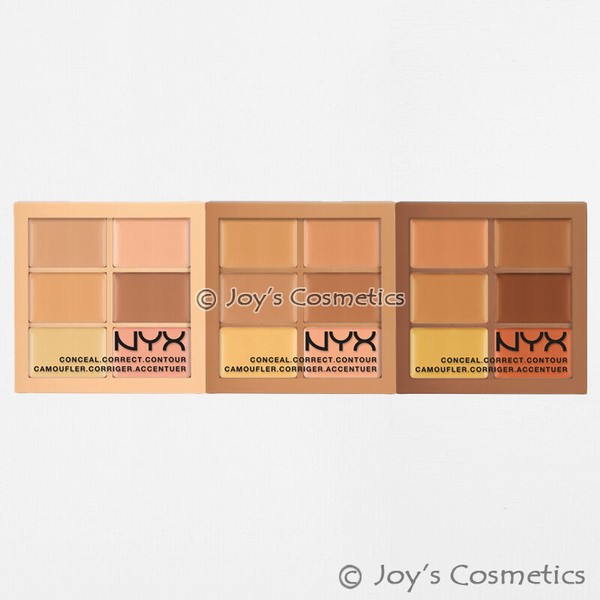 3 NYX Conceal, Correct, Contour Palette  "3CP - Full Set"   *Joy's cosmetics*