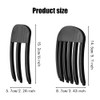 TRKETK 4 Pcs Wind Shaping Styling Combs, Fluffy Bangs Hair