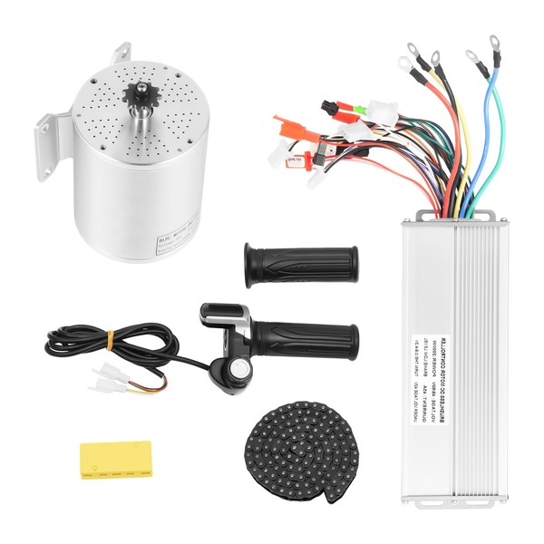 Jiabailie 2000W Electric Brushless DC Motor Kit,48V 4300rpm High Speed