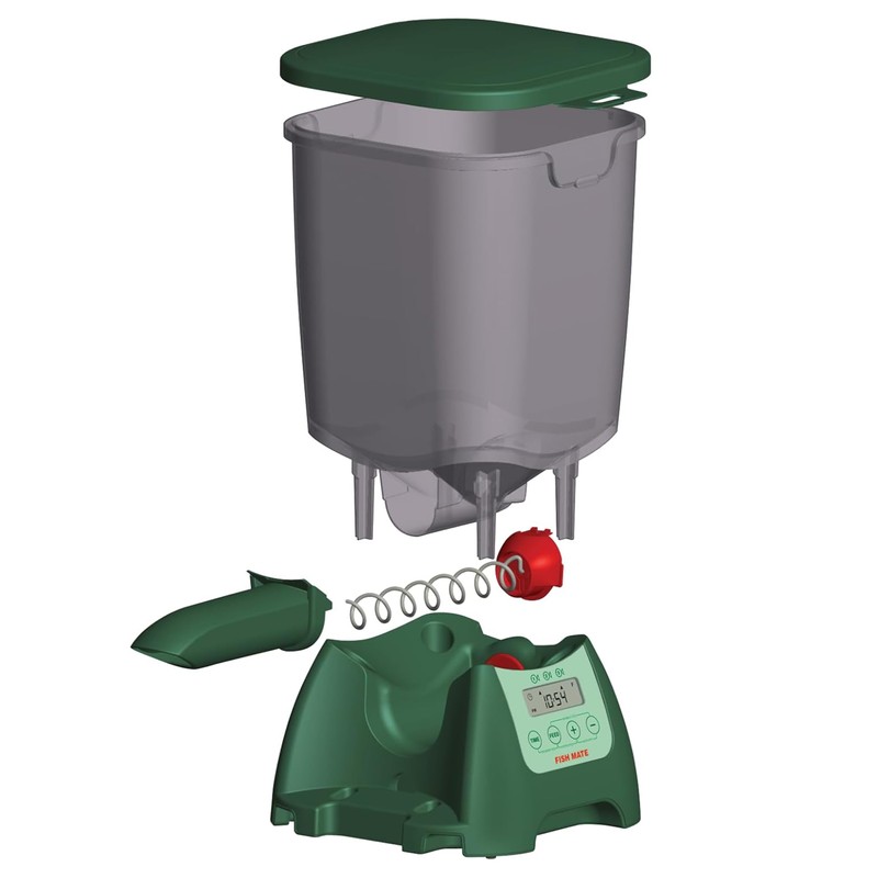 Fish Mate P7000 Automatic Pond Fish Feeder – Programmable LCD