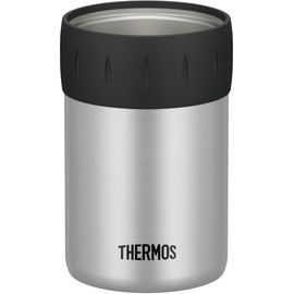 Thermos JCB-352 SL Can Insulator for 11.8 fl oz (350 ml) Cans, Silver