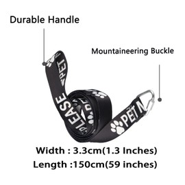 BLUPARK Funny Dog Leash Walking Training Dog Leashes Dog Owner Pet Lover Gift(Pet Me Please)