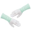 As One 3-7371-02 As Pure Long Inner Gloves, Overlock Type,