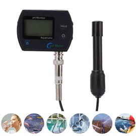 01 02 015 Water Quality Tester, Multifunctional Water PH Salinity Value Temperature Meter Water Test Meter PH Meter for Drinking Water, Aquariums(UK)