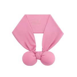 DREAMHALO Baby Headbands Girls Hairbands with 3D Bow Cute Hair Accessories for Infant Toddlers, Viscose Made from Bamboo Violet Orchid