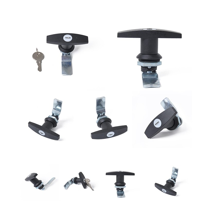 TOTMOX T Handle Lock for Shed with 2 Keys Truck