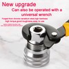 Adjustable Universal Socket Wrench Tool Set - Multi-Function 10mm-19mm Universal