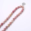 BALIBALI 108 Mala Beads Necklace Semi-Precious Gem Stones Meditation Necklace